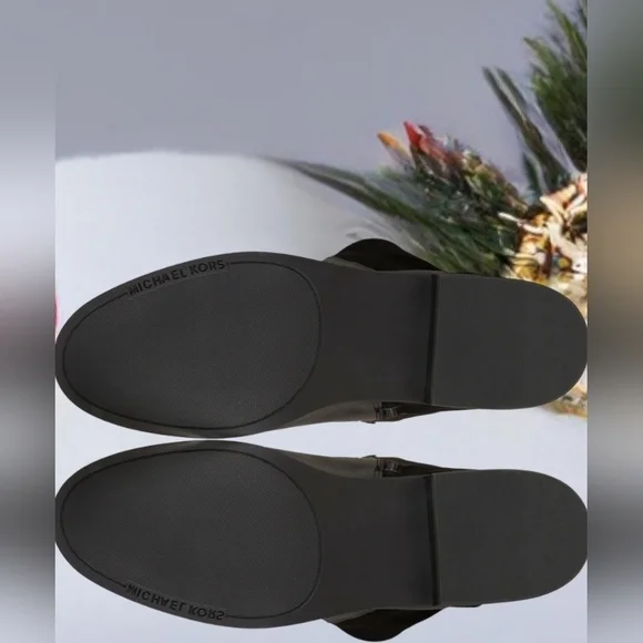 MICHAEL Michael Kors  NIB Rory Leather and Logo Boot - Picture 5 of 7